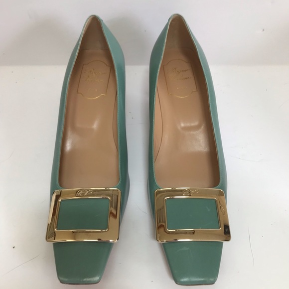Roger Vivier T45 Leather Pumps